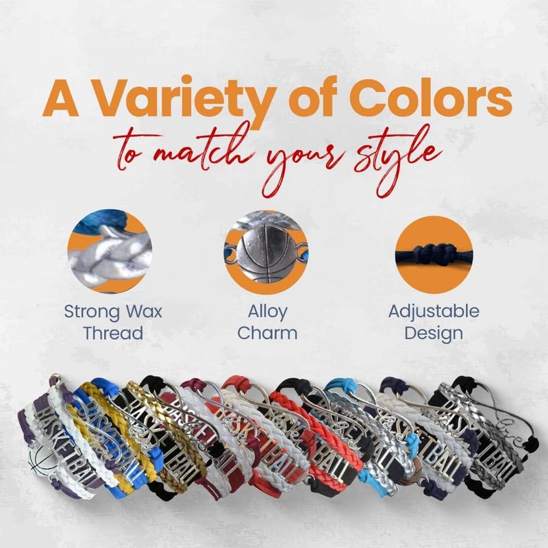 Infinity Collection - Basketball Bracelet Gift for Team and Players - Image 3